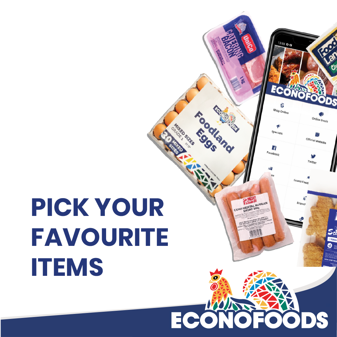 Econo Foods carousel — pick your favourite items, slide 3