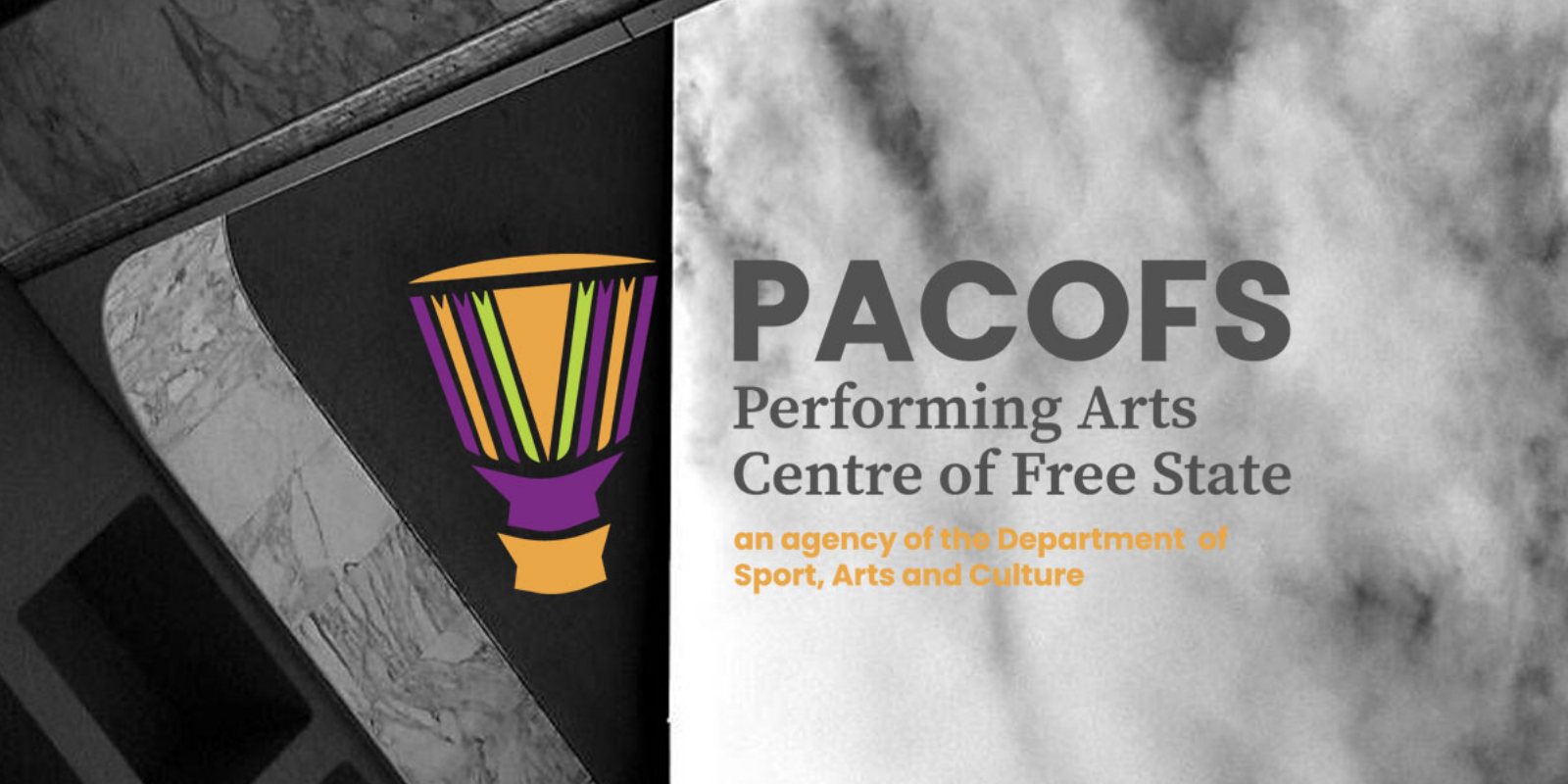 PACOFS social media header — branded Instagram profile header design showing the refreshed identity