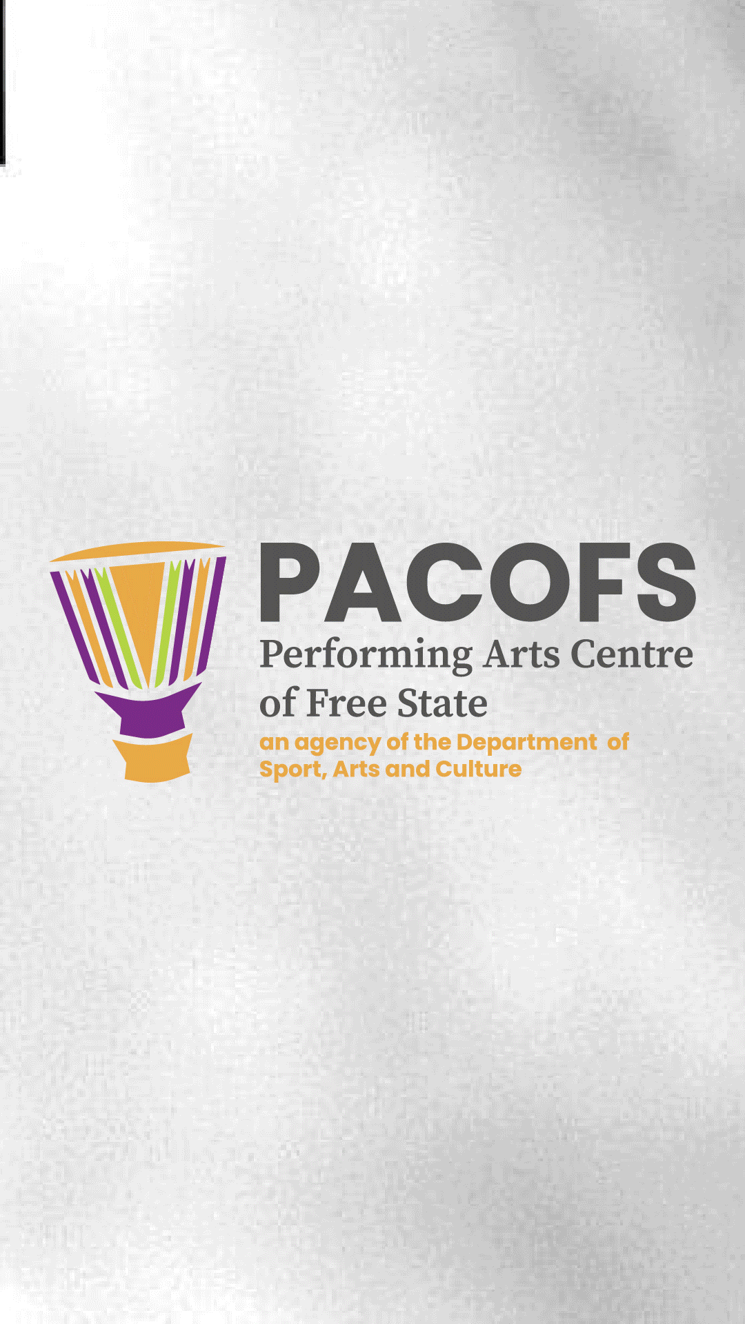 PACOFS branded Instagram story — animated GIF showing the brand identity in the story format